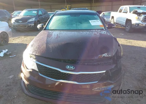 2017 Kia Optima Lx из США, поврежденный, VIN 5XXGT4L34HG130585